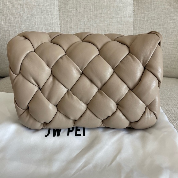 JW PEI Maze Leather Crossbody Bag in Almond - Picture 5 of 10